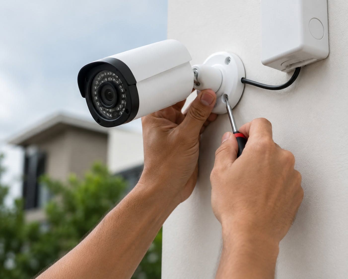 CCTV camera installation