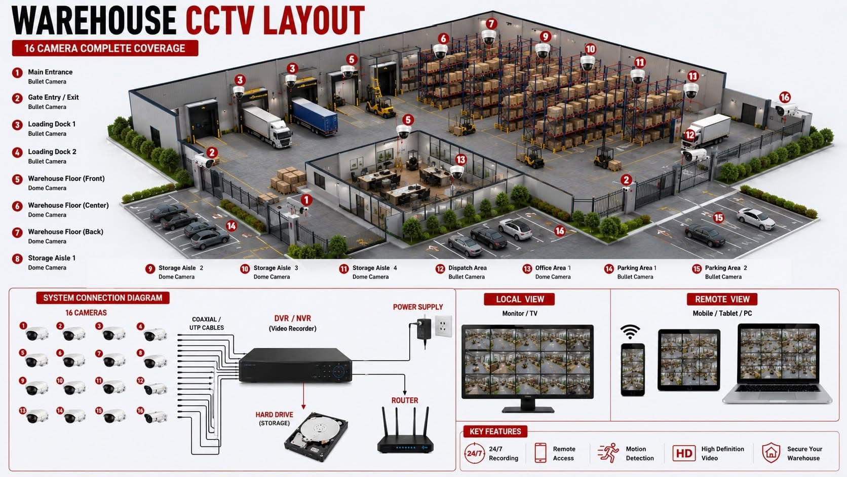CCTV Setup